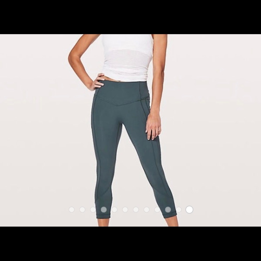 Lulu🍋All the Right Places Crop 23” Leggings